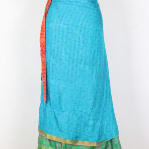 Vintage Silk Magic Wrap Skirt SW1490