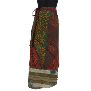 Vintage Silk Magic Wrap Skirt SW150