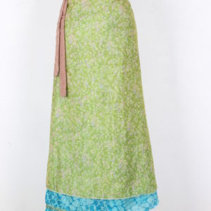 Vintage Silk Magic Wrap Skirt SW1500