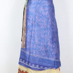 Vintage Silk Magic Wrap Skirt SW1510
