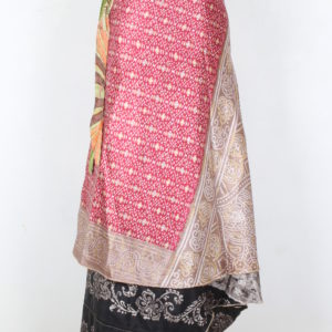 Vintage Silk Magic Wrap Skirt SW1514