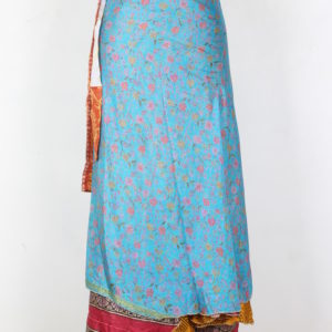 Vintage Silk Magic Wrap Skirt SW1521