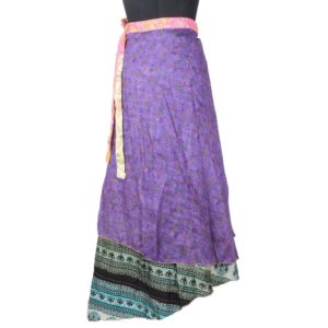 Vintage Silk Magic Wrap Skirt SW1550