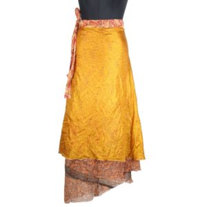 Vintage Silk Magic Wrap Skirt SW1570