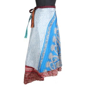 Vintage Silk Magic Wrap Skirt SW1593