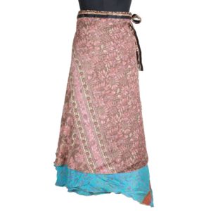 Vintage Silk Magic Wrap Skirt SW1602