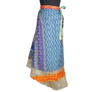 Vintage Silk Magic Wrap Skirt SW1603
