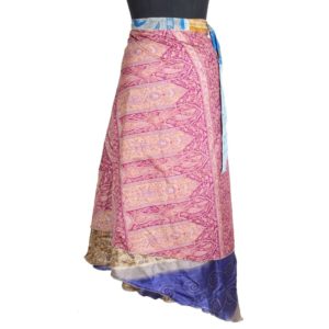 Vintage Silk Magic Wrap Skirt SW1614