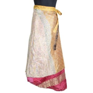 Vintage Silk Magic Wrap Skirt SW1620