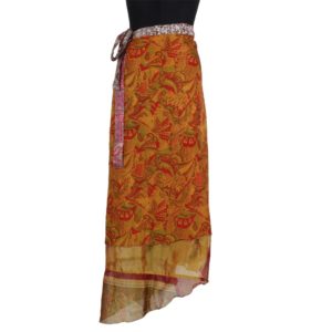 Vintage Silk Magic Wrap Skirt SW163