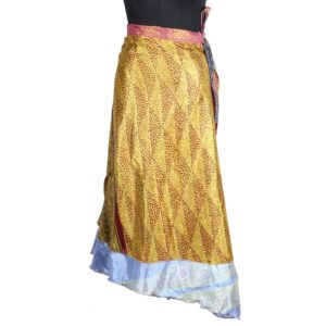 Vintage Silk Magic Wrap Skirt SW1632