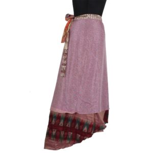 Vintage Silk Magic Wrap Skirt SW170