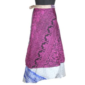 Vintage Silk Magic Wrap Skirt SW1704