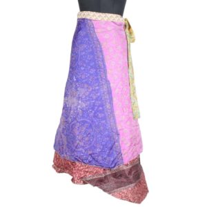 Vintage Silk Magic Wrap Skirt SW1705