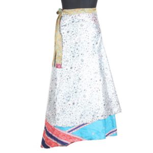 Vintage Silk Magic Wrap Skirt SW1713