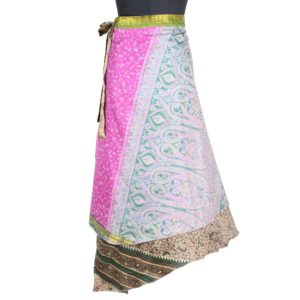 Vintage Silk Magic Wrap Skirt SW1739