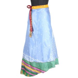 Vintage Silk Magic Wrap Skirt SW1752
