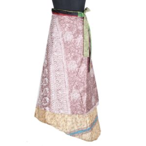 Vintage Silk Magic Wrap Skirt SW1781