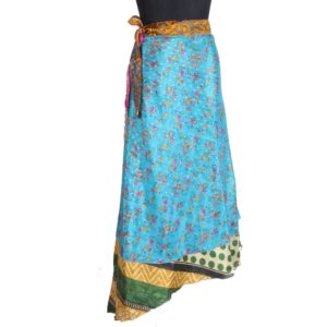 Vintage Silk Magic Wrap Skirt SW1805