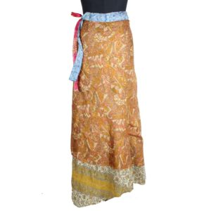 Vintage Silk Magic Wrap Skirt SW1811