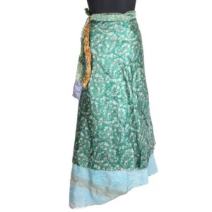 Vintage Silk Magic Wrap Skirt SW1820