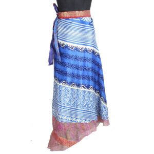 Vintage Silk Magic Wrap Skirt SW1844
