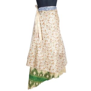 Vintage Silk Magic Wrap Skirt SW1847