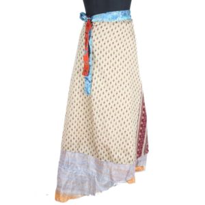 Vintage Silk Magic Wrap Skirt SW1852