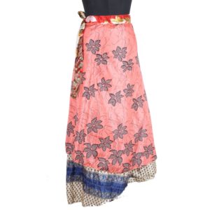 Vintage Silk Magic Wrap Skirt SW1858