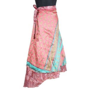 Vintage Silk Magic Wrap Skirt SW1878