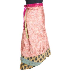 Vintage Silk Magic Wrap Skirt SW1881