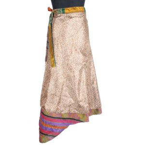 Vintage Silk Magic Wrap Skirt SW1888