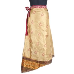 Vintage Silk Magic Wrap Skirt SW1890