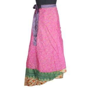 Vintage Silk Magic Wrap Skirt SW1896