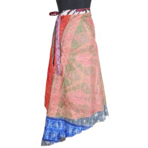 Vintage Silk Magic Wrap Skirt SW1897