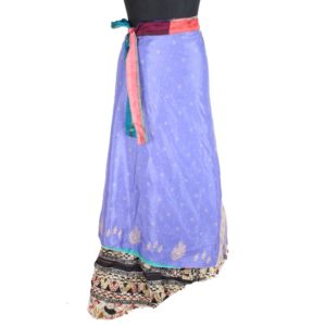 Vintage Silk Magic Wrap Skirt SW1900