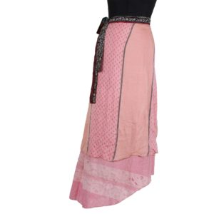 Vintage Silk Magic Wrap Skirt SW211