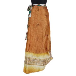 Vintage Silk Magic Wrap Skirt SW914