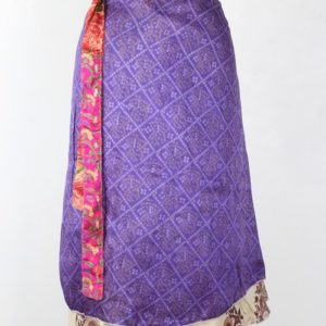 Medium Size Vintage Silk Magic Wrap Skirt SWM031