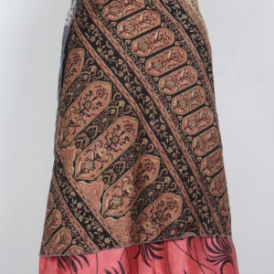Medium Size Vintage Silk Magic Wrap Skirt SWM078