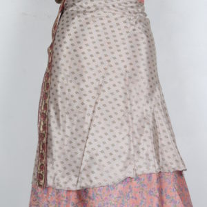 Medium Size Vintage Silk Magic Wrap Skirt SWM142