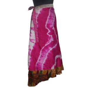 Vintage Silk Magic Wrap Skirt SW1908