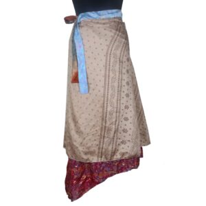 Vintage Silk Magic Wrap Skirt SW1918
