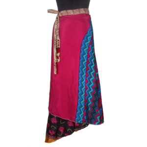 Vintage Silk Magic Wrap Skirt SW1920
