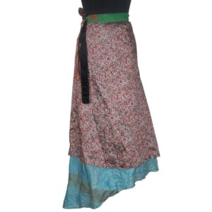 Vintage Silk Magic Wrap Skirt SW1924
