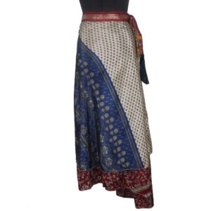 Vintage Silk Magic Wrap Skirt SW1930