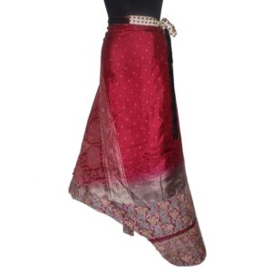 Vintage Silk Magic Wrap Skirt SW1953