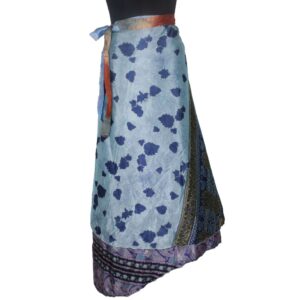 Vintage Silk Magic Wrap Skirt SW1964