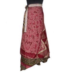 Vintage Silk Magic Wrap Skirt SW1966