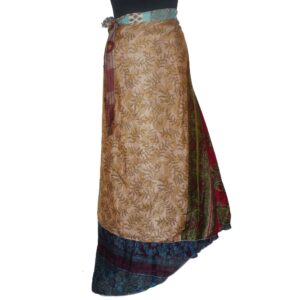 Vintage Silk Magic Wrap Skirt SW1967